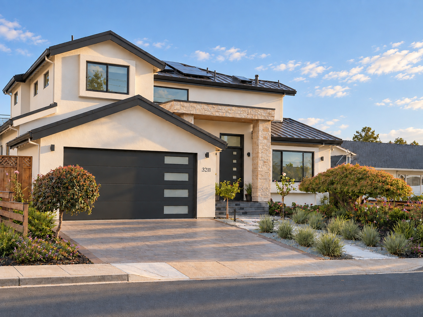 Exterior at Belmont 2nd Story Addition, Belmont, California