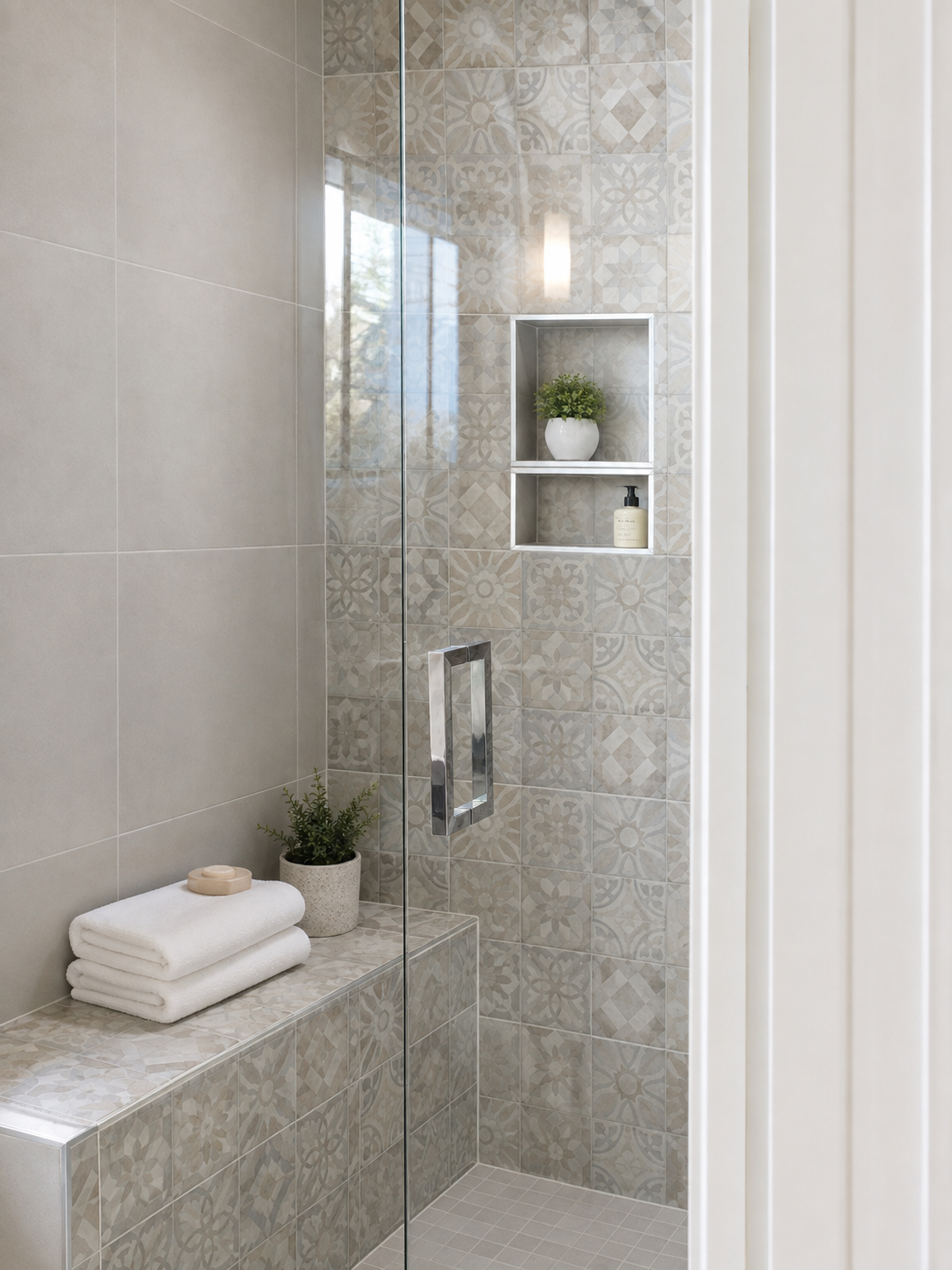 Bathroom at Cupertino Remodel, Cupertino, California