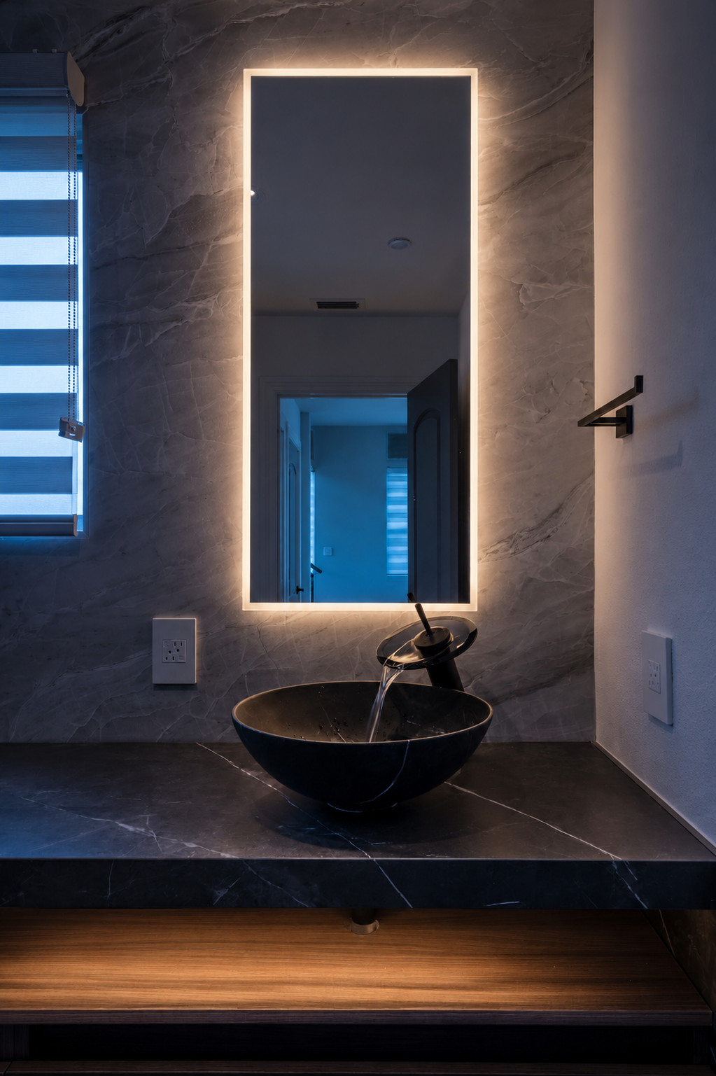Bathroom at East Bay Remodel, Newark, California