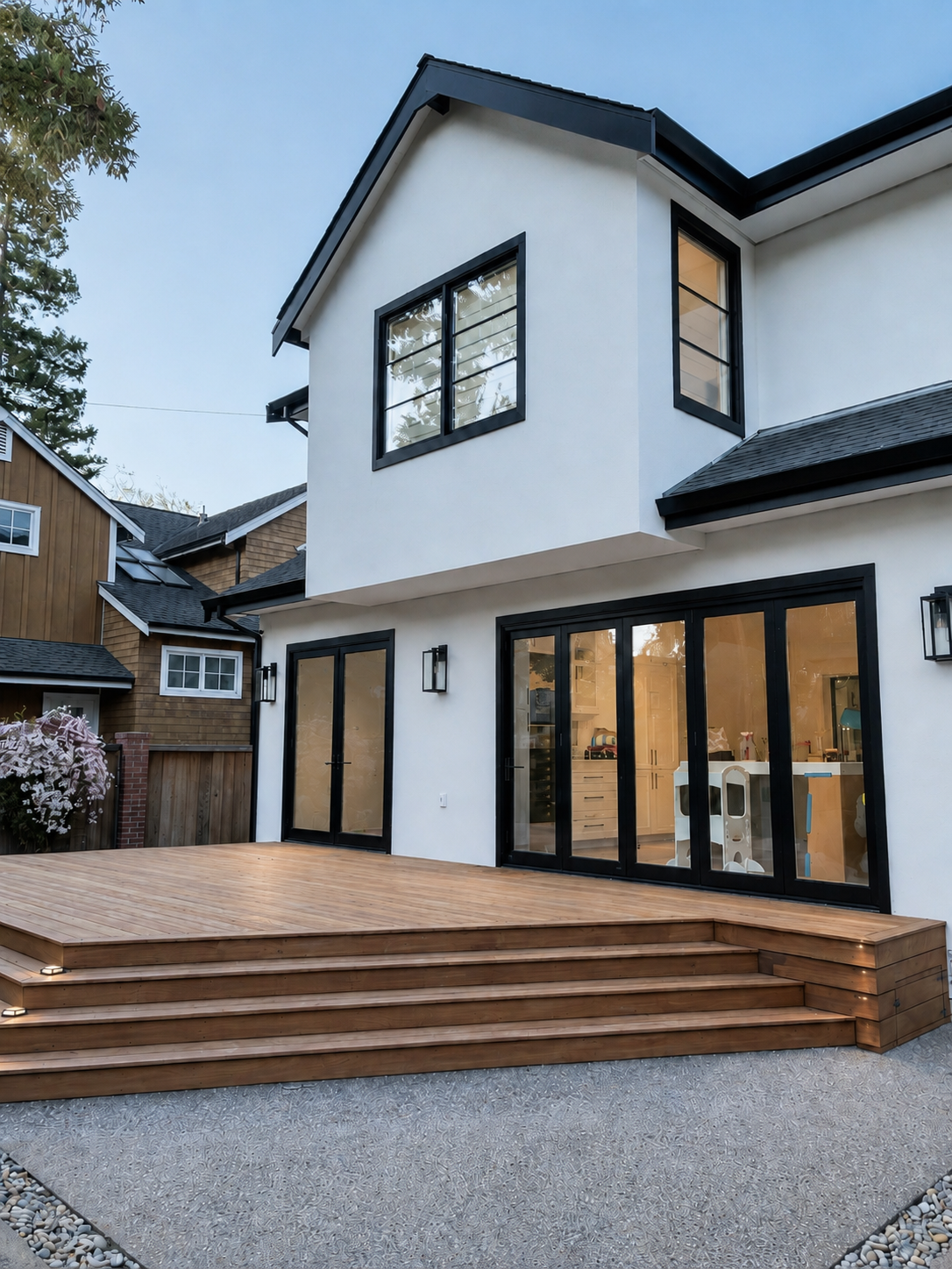 Exterior at New Construction in Menlo Park, Menlo Park, California