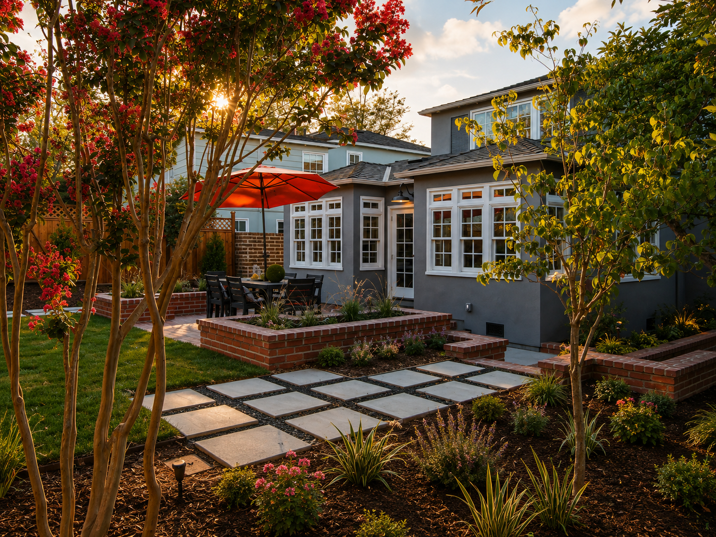 Exterior at Parrott Residence, Baywood Park, San Mateo, California