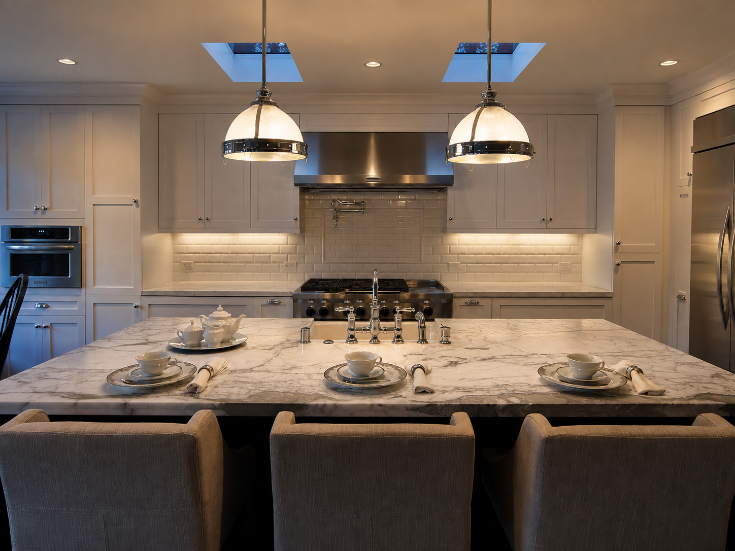 Kitchen at Parrott Residence, Baywood Park, San Mateo, California