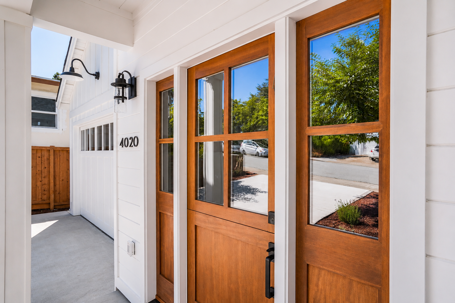 Details at San Mateo Modern Farmhouse, San Mateo, California