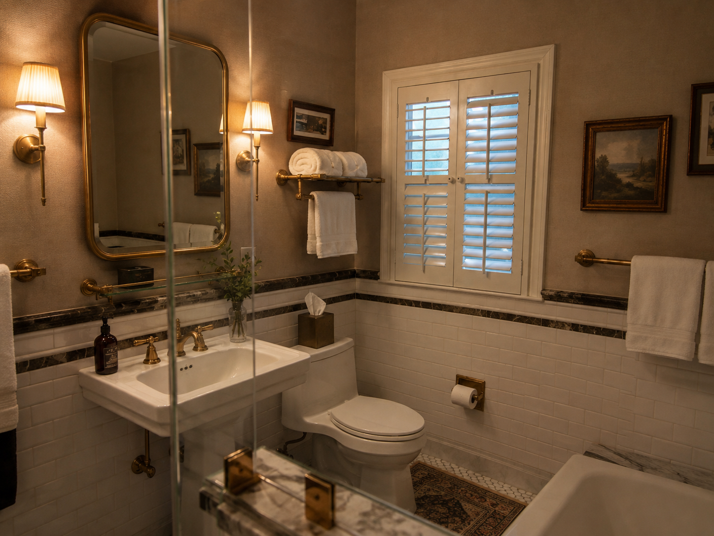 Bathroom at San Mateo Traditional Remodel, San Mateo, California