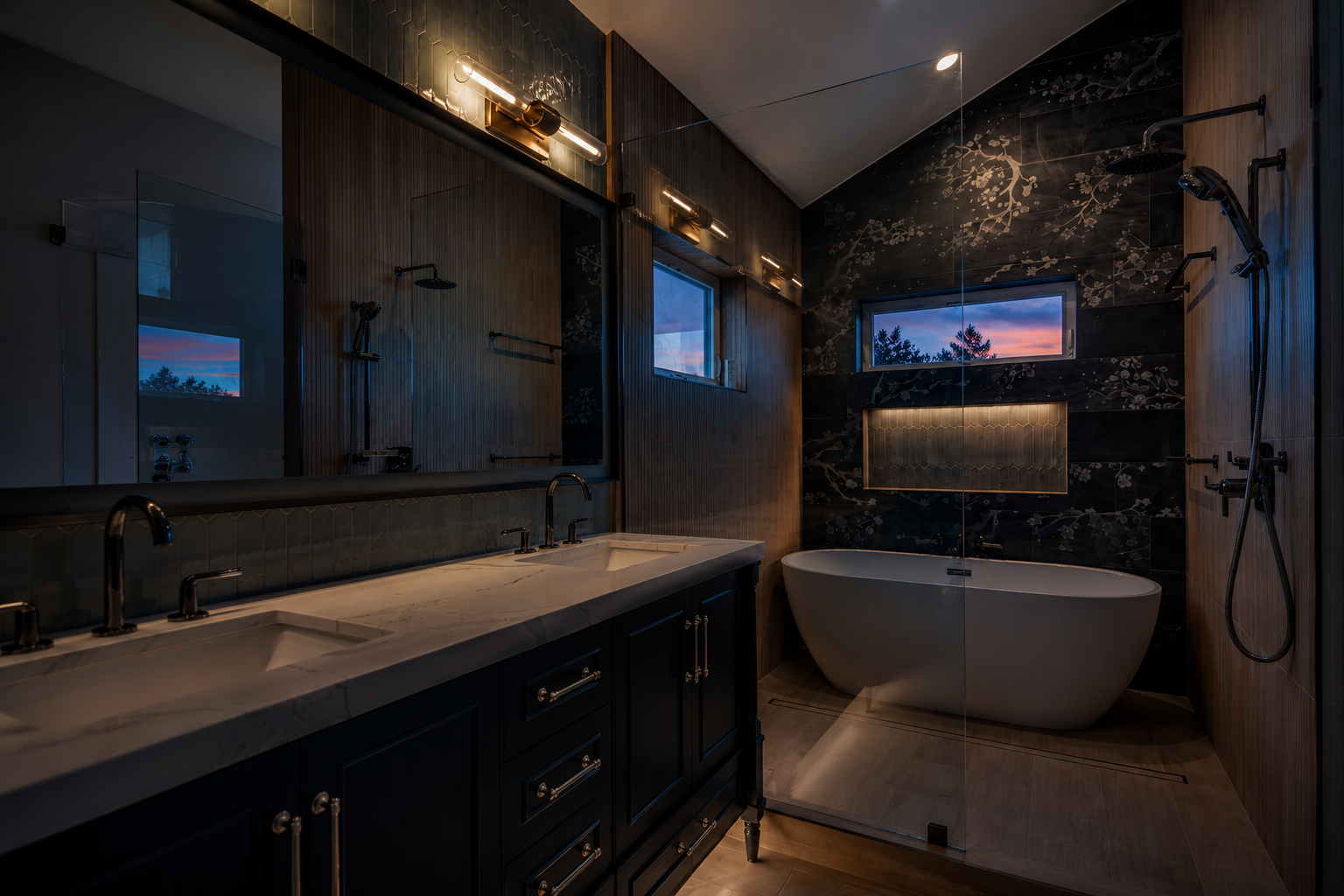 Bathroom at San Mateo Remodel + Addition, San Mateo, California