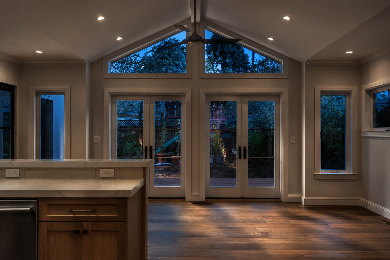 Kitchen at San Mateo Remodel + Addition, San Mateo, California